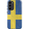 Sweden Flag Distressed Galaxy S23 Plus Pro Case